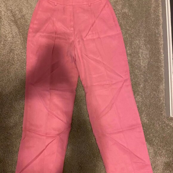 J. Crew Factory Pink Trousers (NWT) - Picture 3 of 8
